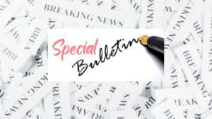 Special Bulletin Logo